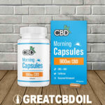 CBDfx CBD/CBG Morning Capsules