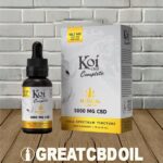 Koi Complete Full Spectrum CBD Tincture 30ml 5000mg  Natural Hemp Flavor