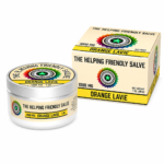 Helping Friendly Hemp Broad Spectrum CBD Salve 4oz Orange Lavie