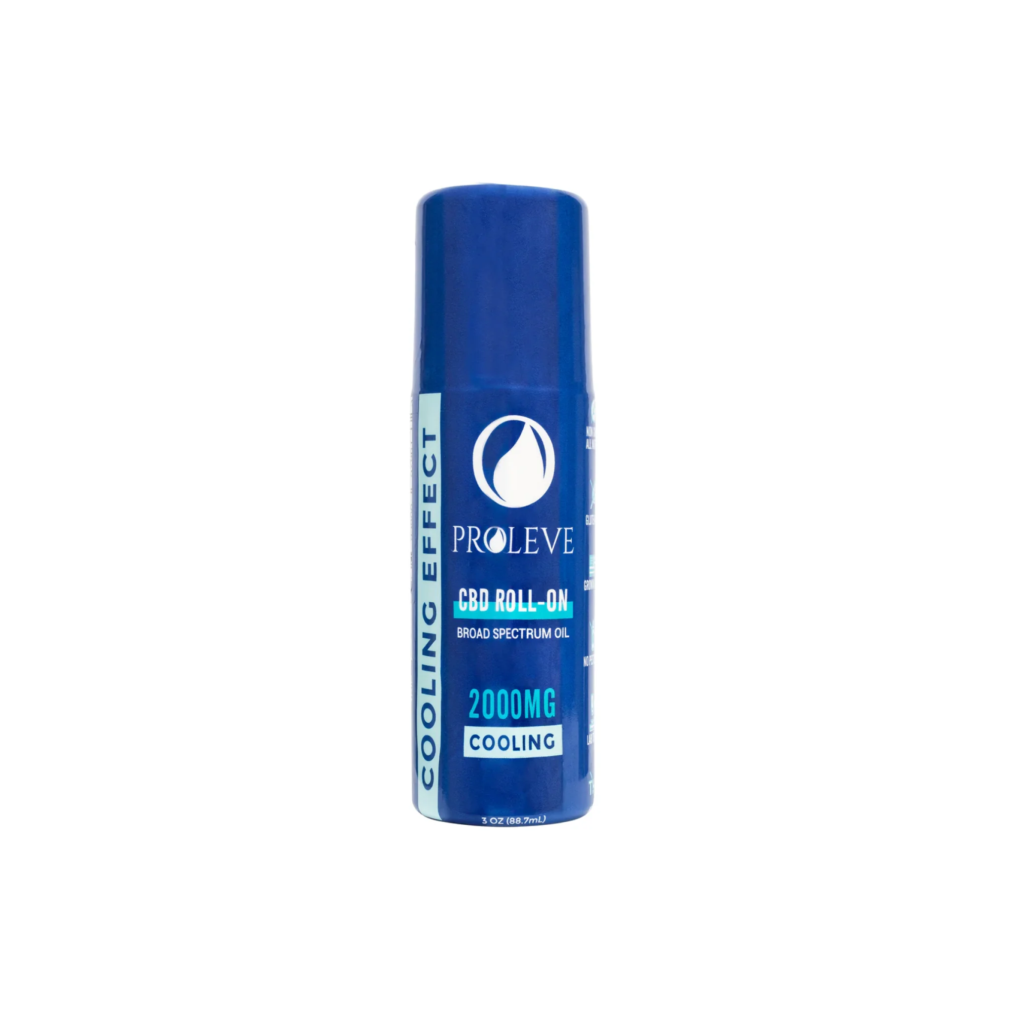 CBDBSOCoolingRollon2000mg3oz1 Proleve 2000mg Broad Spectrum CBD Cooling Roll On - Image 1