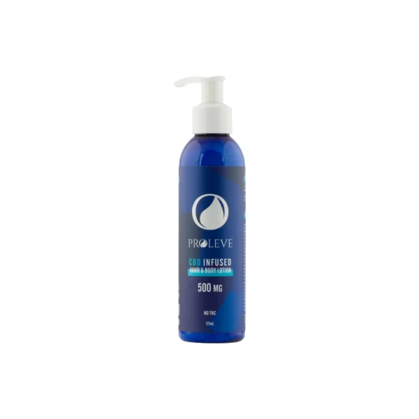 500mg CBD Isolate THC Free Hand and Body Lotion